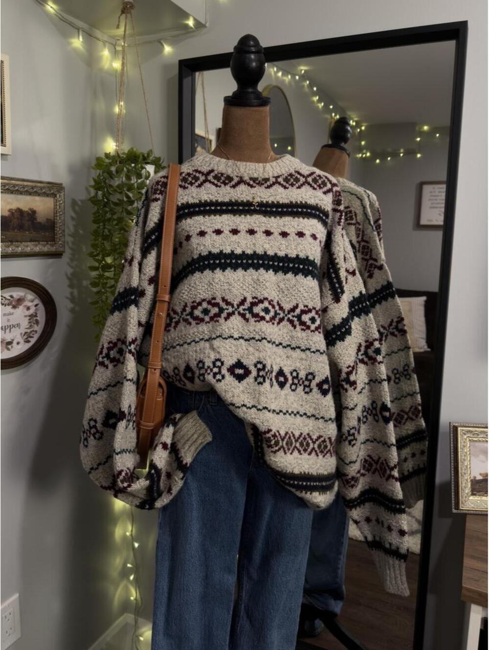 Oversized Sweater 🤎